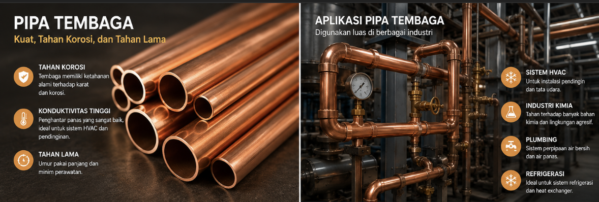 Mana Lebih Tahan Lama, Pipa PVC atau Tembaga untuk Saluran Air?  